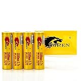 4 Imren 18650 3500MAH 15/30A FT IMR 3.7V authentic original flat top high drain battery batteries by V Force