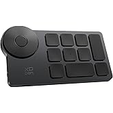 XPPen Mini Keydial ACK05 Wireless Shortcut Keyboard Bluetooth Programmable Express Remote Control with Dial & Customized Expr