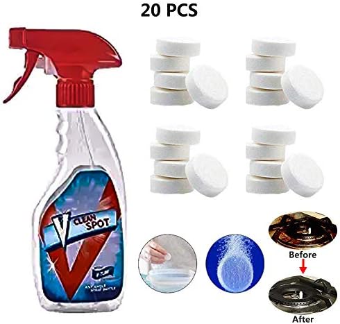 Multi Functional Effervescent Spray Cleaner Set With Spray Bottle Fine Concentrated Solid All Purpose Effervescent Spray Cleaning Spring Promotion