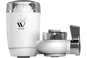 WBM HOME Faucet Filter, Effective Purification System, Reduces Lead & Bad Taste, BPA Free, Water Purifier, Pack of 1