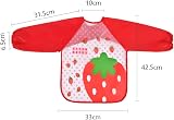 Vicloon 4 Pcs Long Sleeve Baby Bibs Waterproof For Infants 6 Months to 3 Years view 2