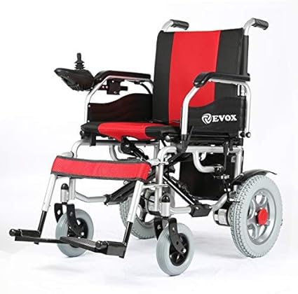 EVOX/MANUAL AND ELECTRIC WHEELCHAIR/WC 105 BATTERY OPERATED/ALL WARRANTED/ELECTROMAGNETIC BREAK/FOLDABLE