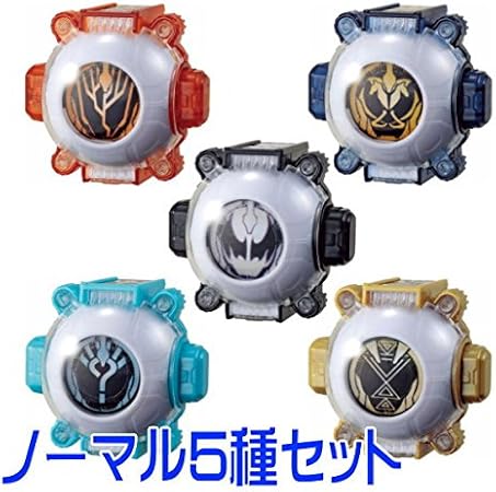 Amazon 仮面ライダーゴースト ガシャポンゴーストアイコン17 ノーマル5種セット レアは含みません カプセル玩具 おもちゃ