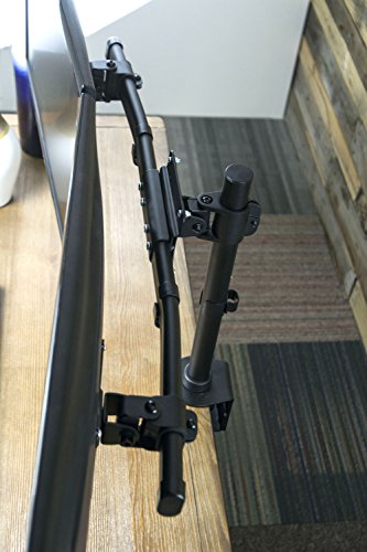 VIVO Dual VESA Bracket Adaptor Horizontal Assembly Mount for 2 Monitor Screens up to 27" (MOUNT-VW02A)