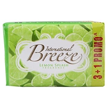 Buy Breeze Lemon Splash Soap Bar 60gm 