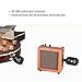 ammoon UHF Guitar Wireless System Transmitter Receiver Built-in Rechargeable Lithium Battery Max. 50M Transmission Range for Electric Guitar Bass