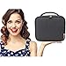 Portable Travel Makeup Bag Organizer | Cosmetic Case Organizer | 9.8'' Makeup Train Case with Adjustable Dividers | by TOP S.X.