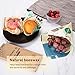 eeswax Wrap Assorted 5 Packs, Eco Friendly Reusable Food Wraps, Sustainable Say No to Plastic Food Storage - 1 Small, 3 Medium, 1 Large- Say Goodbye to Plastic