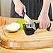 Cymas Knife Sharpener, 3 Stage Kitchen Knife Sharpener, Professional Sharpening for Kitchen Knives