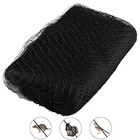 Anpatio 10x25 Feet Anti Bird Netting Reusable Mesh Nylon Garden Net Heavy Duty Exclusion Birds Squirrels Snake Rat Bat from Fruit Tree Vegetable Plants Black