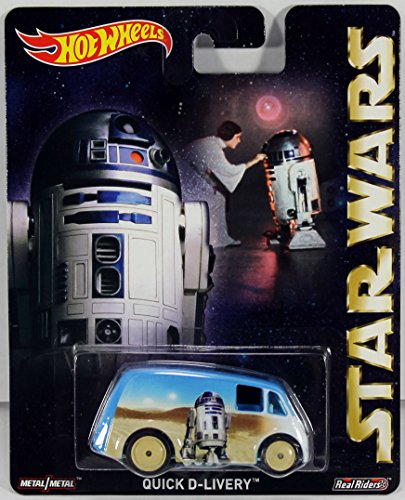 HOT WHEELS STAR WARS POP CULTURE SERIES R2-D2 QUICK D-LIVERY DIE-CAST