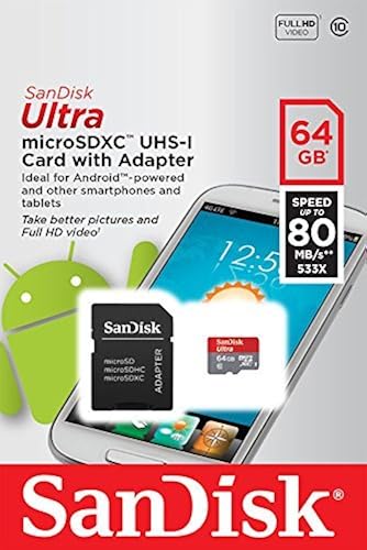 Professional Ultra SanDisk 64GB Verified for Samsung Galaxy On5