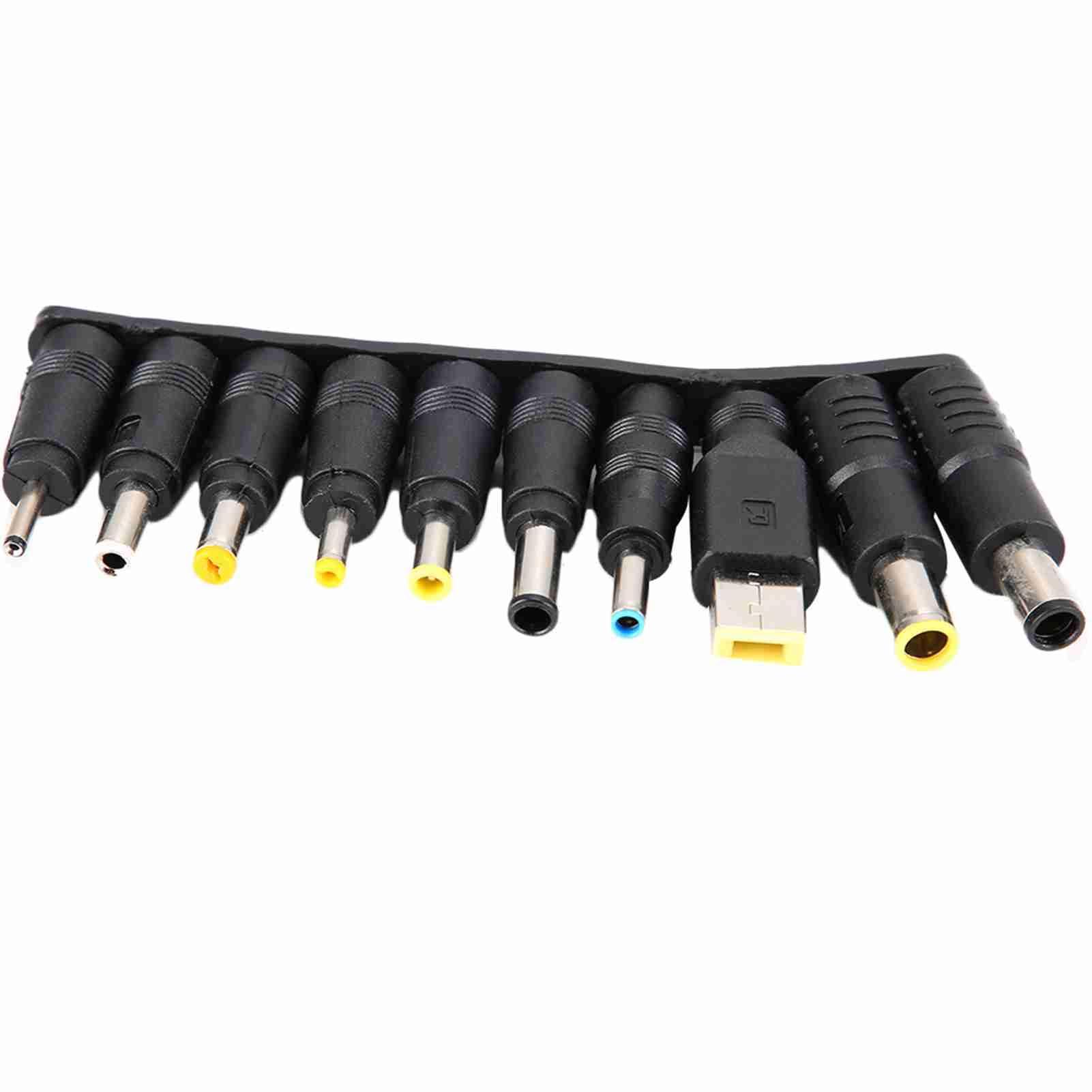 ASHATA 10Pcs DC Power Connector Adapter,5.5MM x 2.1MM to Male Universal Multifunctional Notebook Laptop Power Supply Charger Adapter Connector for Toshiba/HP/DELL/IBM/Fujitsu/SONY/ACER/BENQ/Lenovo