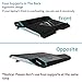 BUJIAN Laptop Cooler Cooling Pad for 15.6-17 Inch Laptops with 2 Fans Twin-Turbo Speed at 3,000-3,500 RPMS,Slim Portable