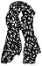 Modern Minute's Fashionable Feline Chiffon Feel Cat Scarf in Black