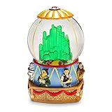 The San Francisco Music Box Company Wizard of Oz Hot Air Balloon Musical Water Globe