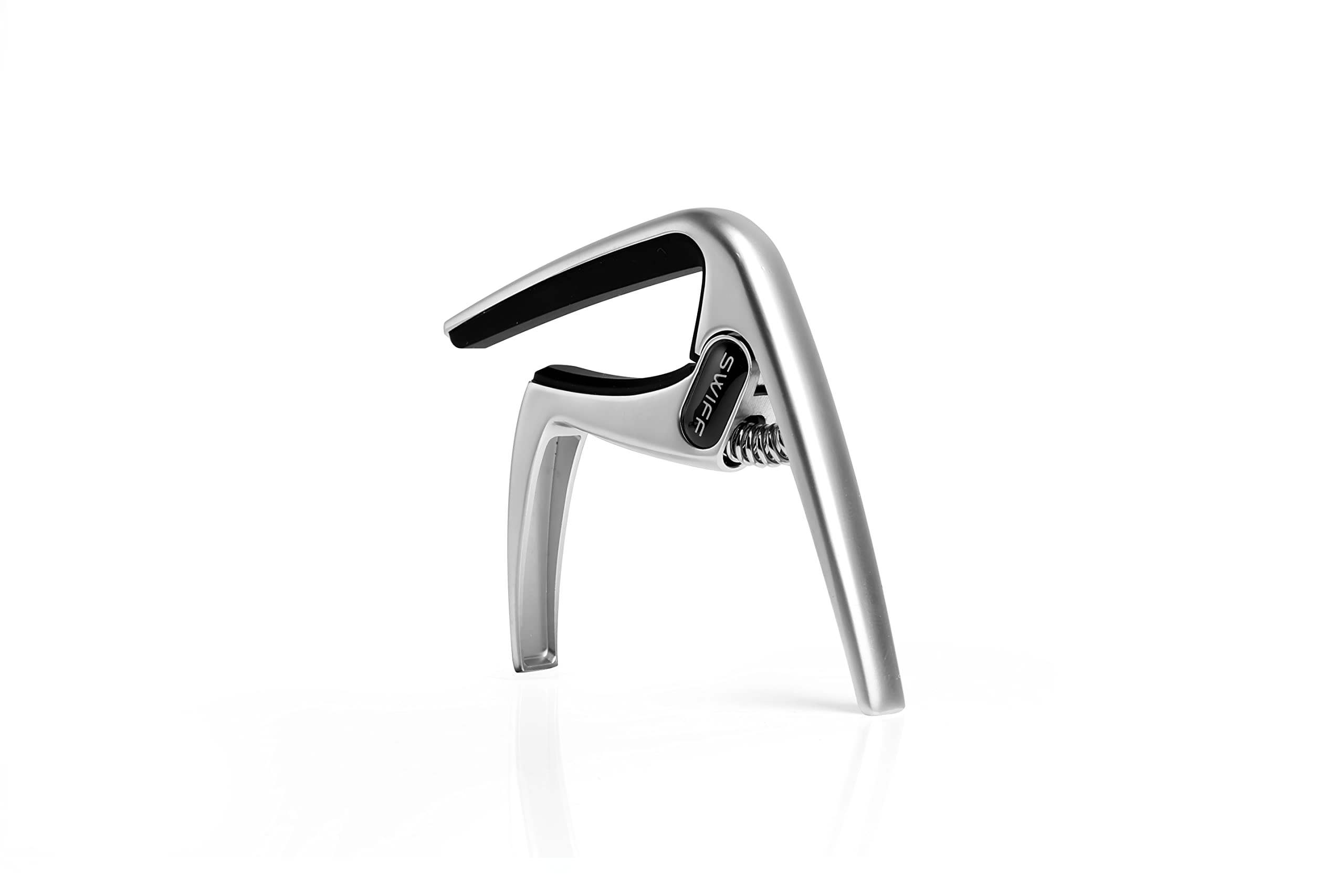 Guitar Capo SWIFF Deluxe for Guitars, Ukulele, Banjo, Mandolin, Bass with Premium Quality Zinc Alloy Thick Silicon Pad