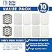 Fette Filter - Filters for Shark Navigator Zero-M Self-Cleaning Brushroll Pet Pro Upright Vacuum ZU60 ZU62 ZU62C ZU51 NV150 NV251 NV255, Replacement Parts Parts #1238FT60 &1239FT60