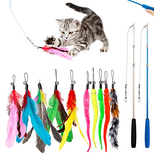 JIARON Retractable Cat Wand