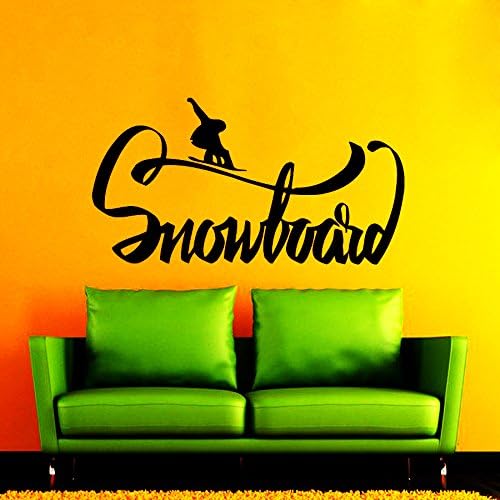 pix Handmade Easy Wall Painting Designs For Bedroom wall vinyl decal sticker home mural art design snowboard hand lettering handmade calligraphy bedroom dorm chu891