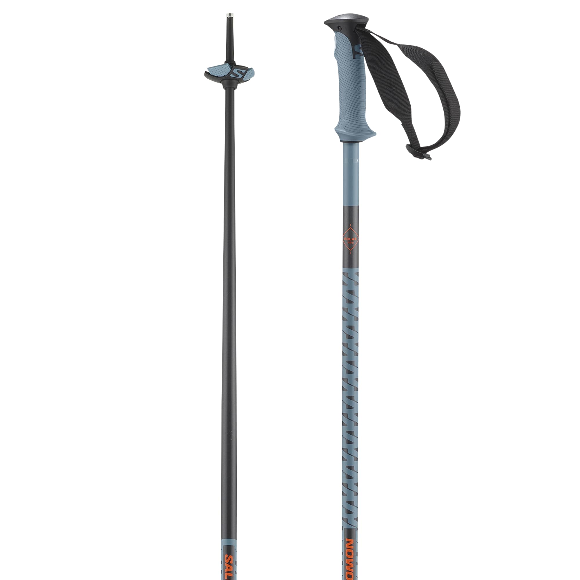 Salomon POLAR PRO Ski Hiking Poles, Lightweight Durable Hiking Poles for Mountain Adventures and Outdoor Sports