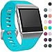 Wepro Fitbit Ionic Watch Band, Bands Replacement Sport Strap Accessory for Fitbit Ionic Smartwatch, Buckle, Teal , Large