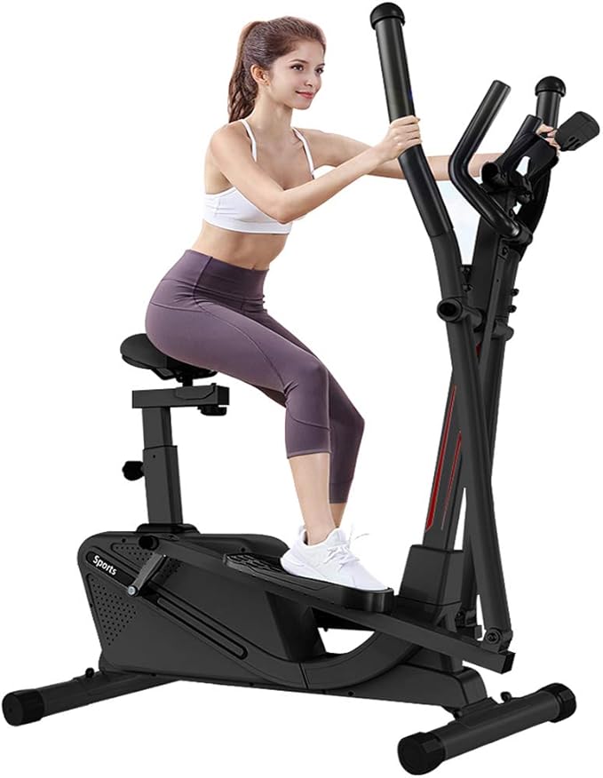 Dripex Cross Trainer Machine (2020 Upgraded) 4in1 Elliptical Exercise