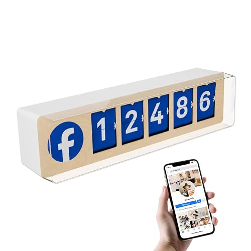 Follower Count Display Facebook Follower Counter - Physical Device Connected to Your Business ...