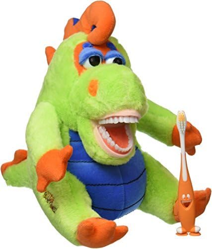 Kids Toothbrushing Dinosaur Educational Plush by StarSmilez