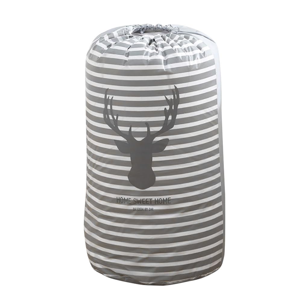 STOBAZA Quilt Storage Bag Drawstring Peva Clothes Bag for Blanket Garment Organizer Laundry Organizer Bedroom Storage