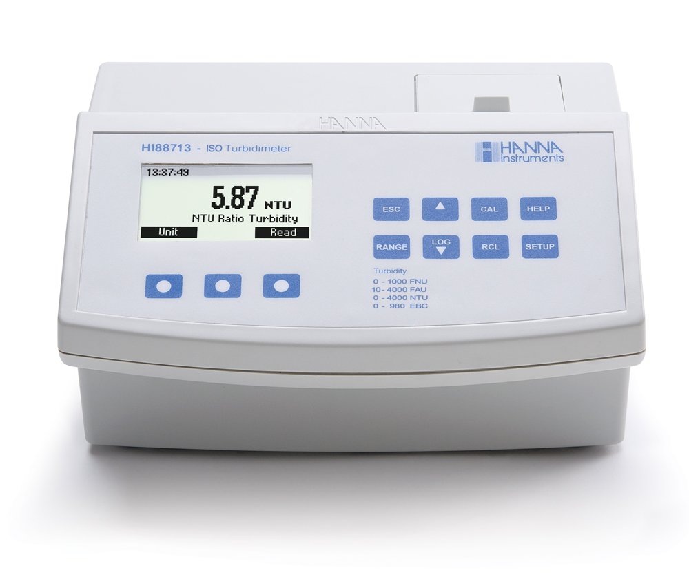 Hanna Instruments HI8871301 LCD Benchtop Turbidity Meter, ISO, 115V, 0