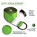 EverStretch Yoga Strap for Stretching Premium Quality 8ft. Adjustable D Ring Belt for Yoga, Pilates, Fitness and Physical Therapy. Designed to be The Most Luxurious Yoga Belt Among Stretch Bands