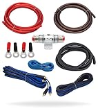 InstallGear 8 Gauge Amp Kit Ga Amplifier Installation Wiring True Spec and Soft Touch Wire