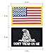 12 Pieces US Flag Patch Embroidered USA Tactical Flag Tags Patch Military Patch American Flag Patches and Military Embroidered Patches