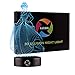 3D Optical Illusion Night Light - 7 LED Color Changing Lamp - Cool Soft Light Safe For Kids - Solution For Nightmares - Disney Princess Cinderella