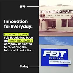 Feit Electric A15 LED Light Filament Bulb, 40W