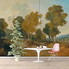 Wall Murals Self-Adhesive Removable The Dogana and San Giorgio Maggiore by Joseph Mallord William Turner Wallpaper Home Decoration for Living Room,Bedroom - 66x96 inches
