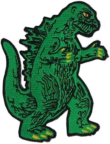 Godzilla Patch applique patch embroidered iron on