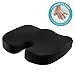 Memory Foam Seat Cushion with Removable Mesh Cover - Coccyx, Tailbone, Sciatica, Lower Back Support and Pain Relief - Fits Most Office, Desk, Computer Chairs and Car Seats – by ComfySure