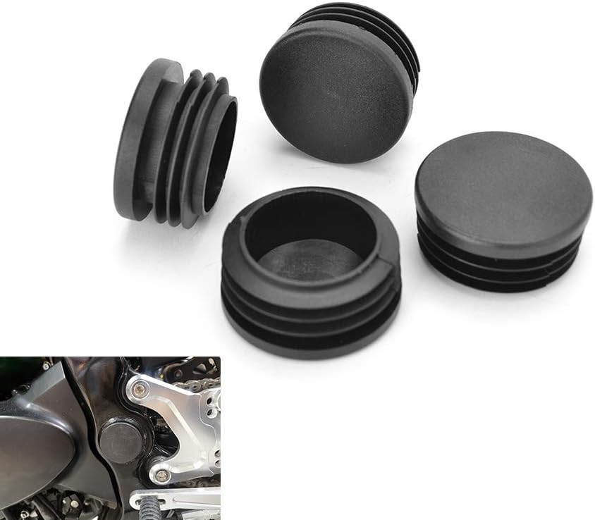 Frame Hole Cover Caps, for Kawasaki Z900RS 17-19 Motorcycle Motorbike Decorative Cover, 4 Pcs