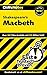 CliffsNotes on Shakespeare's Macbeth (Cliffsnotes Literature)