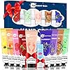 Hand-Cream-Gift-SetwFoot-Cream-Lip-Balm10-Packs-Christmas-for-Very-Dry-Hands-CareXmas-Birthday-Valentines-Mothers-Day-Gifts-Ideas-for-Women-Men-Mum-Her-Ladies-Grandma-Girls-Wife-Girlfriend Hand Cream Gift Set,w/Foot Cream & Lip Balm,10 Packs Christmas for Very Dry Hands Care,Xmas Birthday Valentines Mothers…