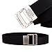 FAIRWIN Belt for Men (Black, M)