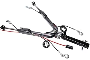Roadmaster 576 Sterling All Terrain Tow Bar fits Roadmaster Baseplates | Hauls Up to 8,000 lbs | Non-Binding Design | Large Hook-Up Radius | Powder-Coated Finish