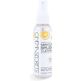 Cinema Secrets Original Makeup Brush Cleaner Spray - Professional Cleanser for Makeup Brushes - Quick-Drying, Rinse-Free Formula - Removes Stubborn Waterproof Make Up - Lemon (2 fl oz)