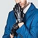 Men's Warm Lambskin Genuine Leather Gloves For Men Winter Driving Black L