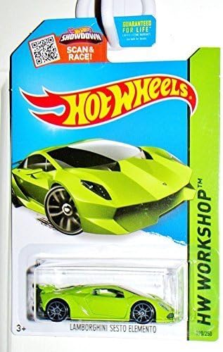 green lamborghini hot wheels