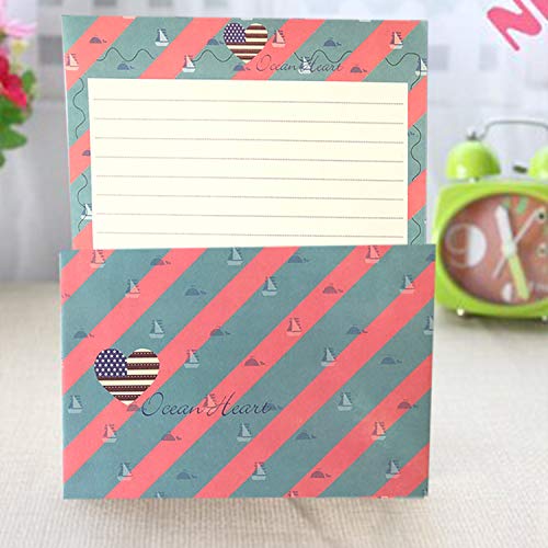 SCStyle 32 Cute Lovely Kawaii Special Design Writing Stationery Paper with 16 pcs Envelopes - Thumbnail 5