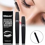 3D Fiber Lash Mascara, 3D Fiber Lashes, 3D Fiber Mascara Best for Thickening & Lengthening, Long Lasting, Waterproof Smudge Proof & Hypoallergenic Ingredients, Non-toxic and Natural
