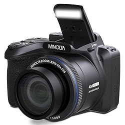 Minolta MN40Z-BK 20 MP / 1080P FHD Bridge Camera